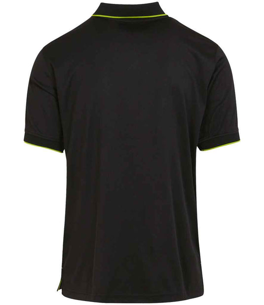 RG456 Black/Lime Green Back