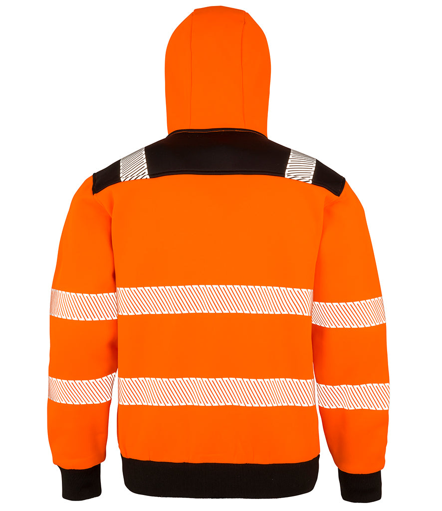 Result Genuine Recycled Safety Zip Hoodie RS503
ORANGE/BACK